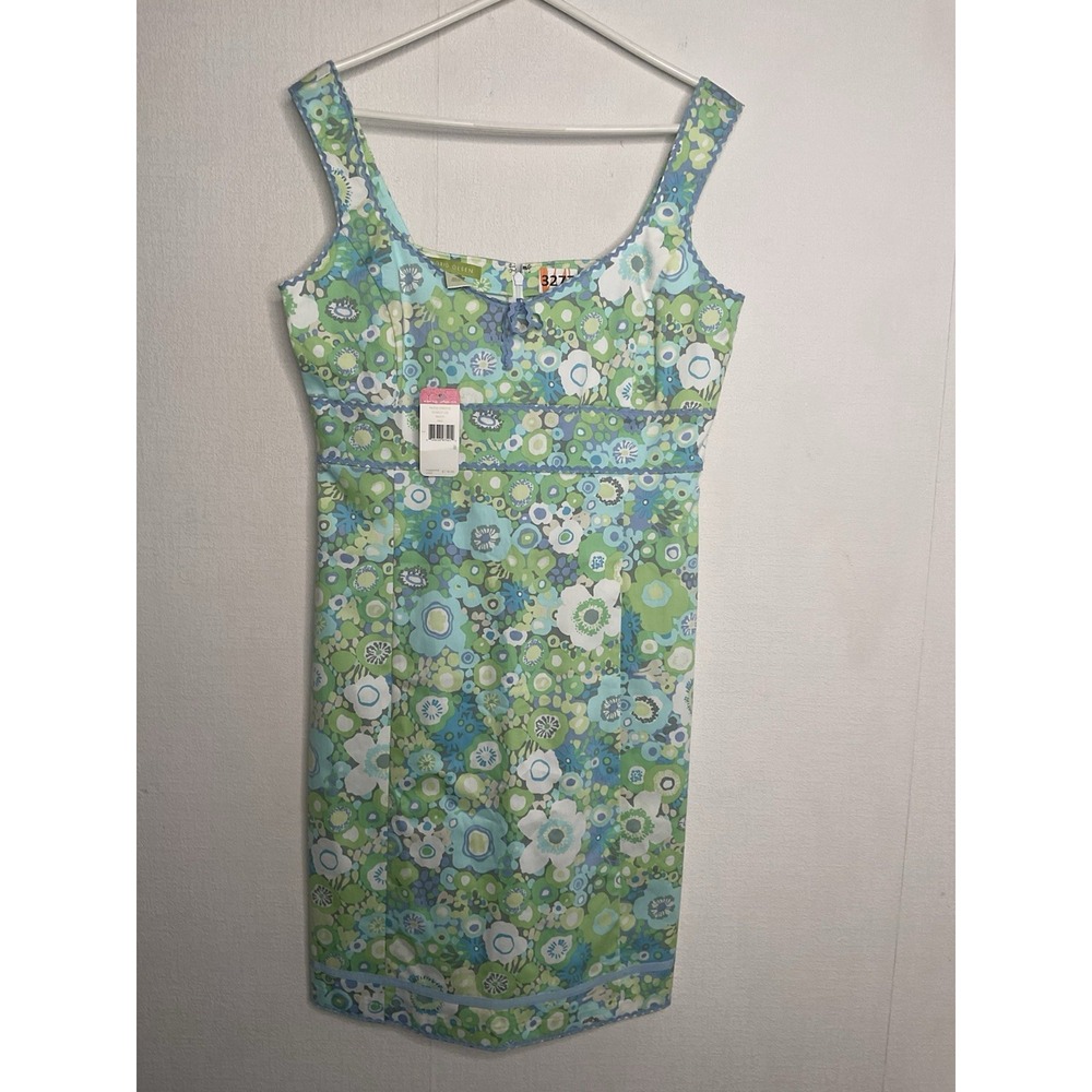 Sigrid‎ Olsen Sun Dress Cottagecore Empire Waist Knee Length
